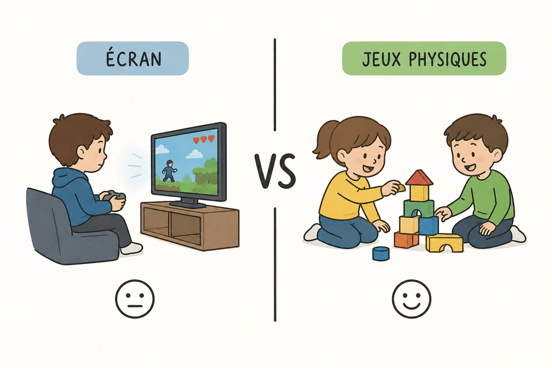 Écrans vs Jeux physiques : Pourquoi l'interaction humaine est indispensable pour apprendre à parler