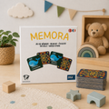 Boîte du jeu MEMORA Français-Turc – Jeu de cartes bilingue Word Bridge